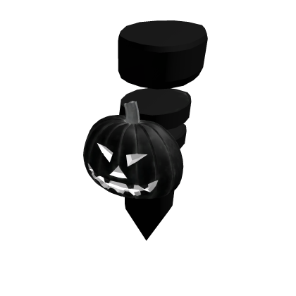 Black/White Halloween Pumpkin Addon (For Korblox) thumbnail
