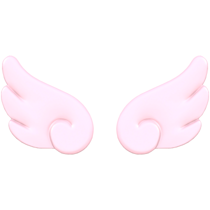 Cute Glowing Angel Wings - Pink Roblox item