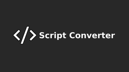 Script Converter preview 1