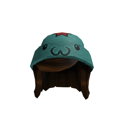 Cartoon Fun Beanie and Hair Roblox item