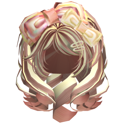 Gyaru Agejo Volumnious with Bow Neapolitan Cream