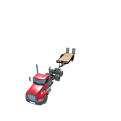 Car and Trailer