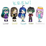 Funneh, Draco, Lunar, Gold, and Rainbow fans
