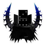 [⏳LIMITED] Black Hair + Crown + Horn + Clockwork
