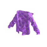 Y2K LOVE HEART PURPLE JACKET
