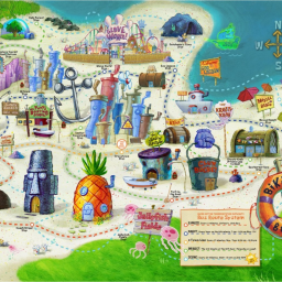 spongebob town
