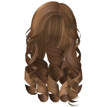 ♡ Caramel Long Curly Beach Princess Roblox item