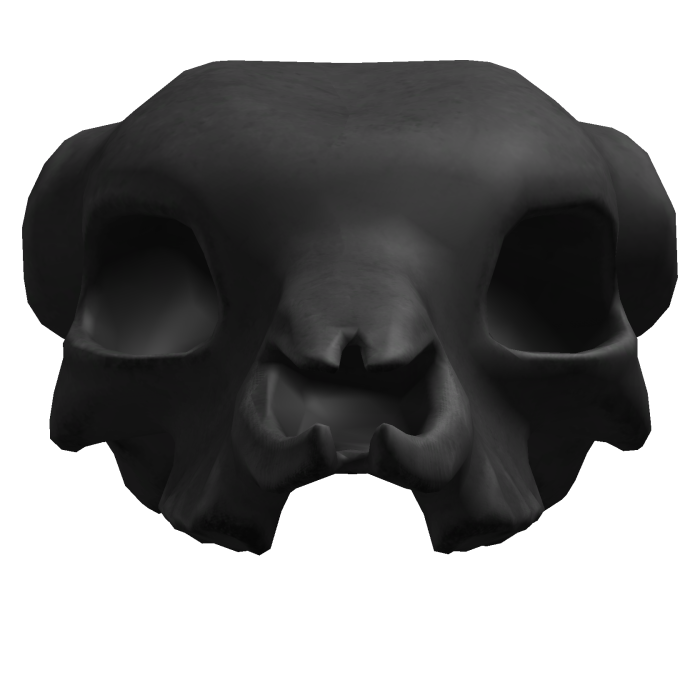 Dark Wendigo Skull