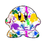 Paint Splatter Kirby