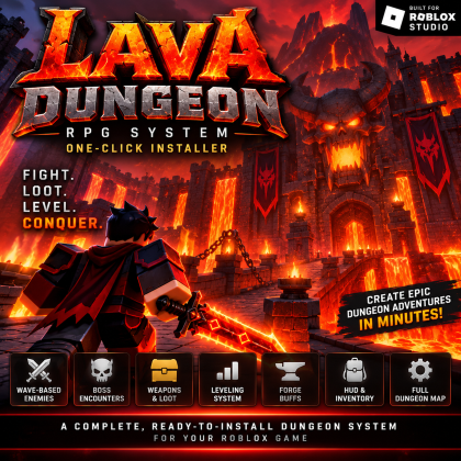 Lava Dungeon RPG System