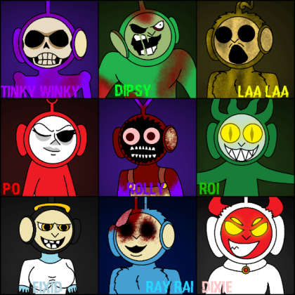 Teletubbies Are SO CREEPY Roblox decal