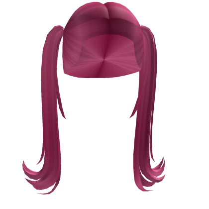 Twintails in Hot Pink Roblox item