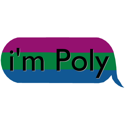 i'm Poly Pride Message 🗣 [sign]