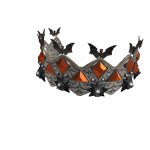 Halloween Bat Chrome Tiara of Darkness Baroness