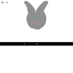 Sleepy baby bunny hangout