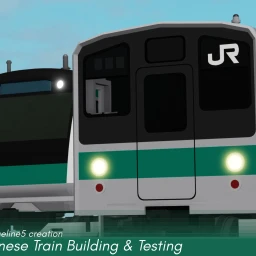 japanese train building icon
