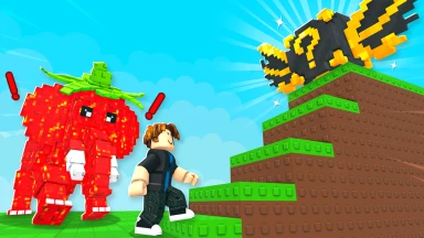 Jump To Steal Lucky Blocks