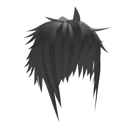 grey emo anime spiky vkei hair