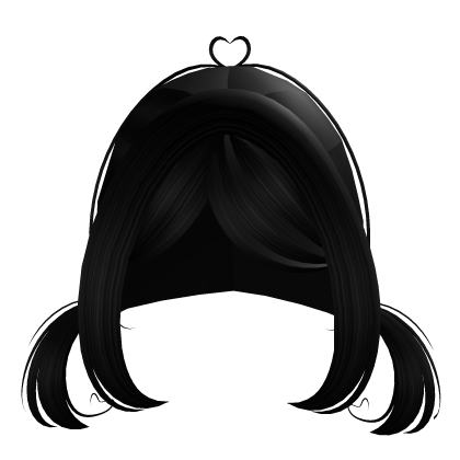 Black Ethereal Gothic Doll Hair
