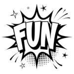 Funny group and store