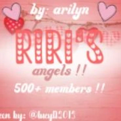 - Riri's Angels !! - Roblox group icon