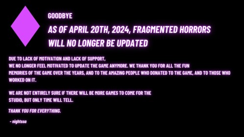 [👁‍🗨] Fragmented Horrors [BETA]