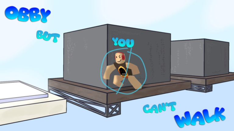 Obby But You Can't Walk screenshot 3