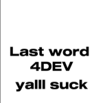 Devs hangout!3<3