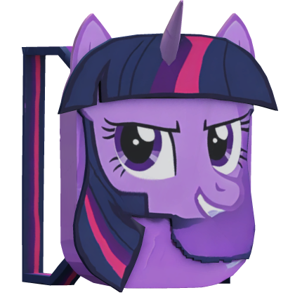 Cutesy Twilight Sparkle MLP Backpack 1.0