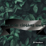 WeirdO clothes uwu