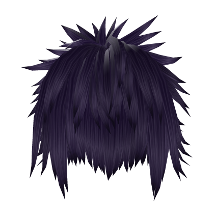 Shaggy Spiky Emo Silver Hair Roblox item