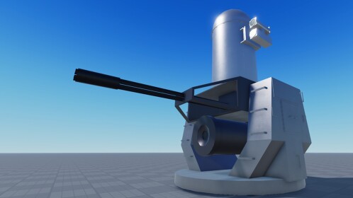 Vetrina per torrette Phalanx CIWS C-RAM