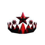 Black And Red Star's Hat