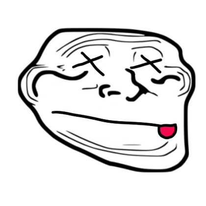 Trolled troll face Roblox decal