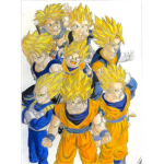 SUPER SAIYAN GRATE APES