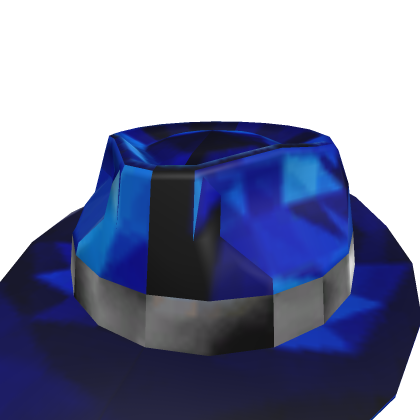 Blue Sparkle Time Fedora