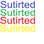 Sutirted