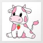 Strawberry Cow Milk Squad