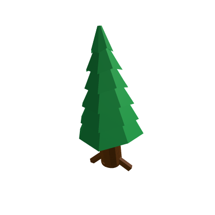 low poly tree
