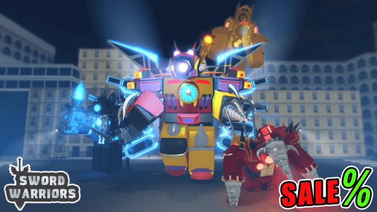 [🚽Free Titan!][🎁Sale%]⚔Sword Warriors!
