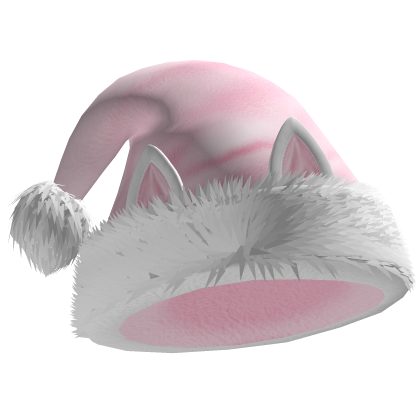 ❄️Christmas Pink Cat hat❄️