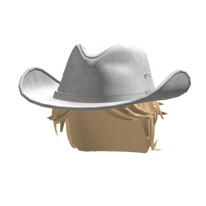 Messy Hair + Cowboy Hat