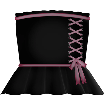 Goth Coquette Black Vintage Dress pastel Pink Bow