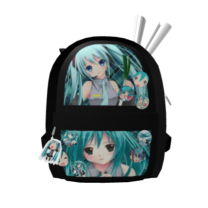 miku otaku anime backpack