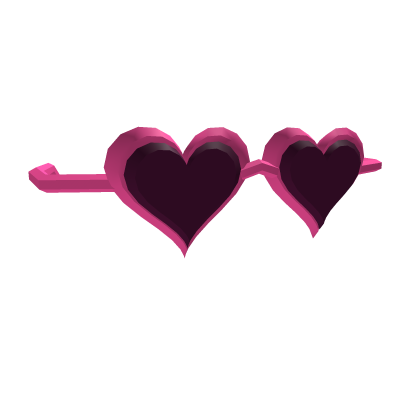 Pink Heart Sunglasses