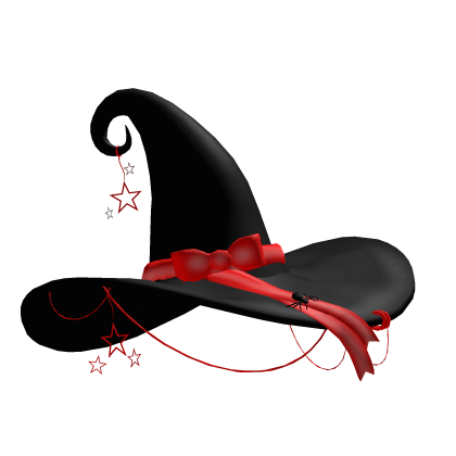 Cute Halloween Witch Hat Red 