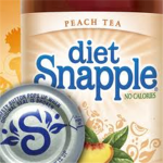 Diet ice tea snapple fans