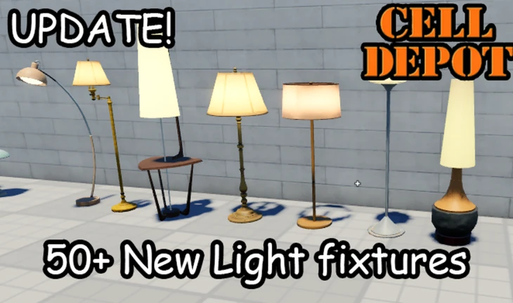 50+ Customizable Lights!