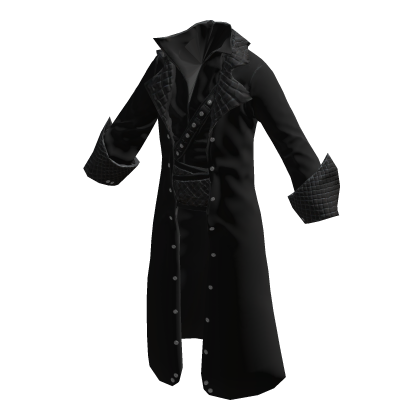 Captain's Coat - Black - Roblox
