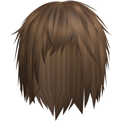 hazel brown emo moe hair 22.  Roblox item